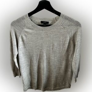 J. Crew 3/4 Sleeve Sweater